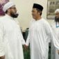 Pertemuan Sayyid Ahmad bin Muhammad Al-Maliki dengan Ketua Umum Pimpinan Pusat Gerakan Pemuda (PP GP) Ansor, Haji Addin Juharudin (foto : istimewa)