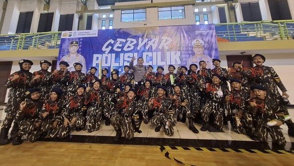 Polisi Cilik SD NU Kota Pasuruan.