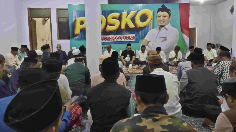 Posko Probolinggo Timur Ra Fahmi.