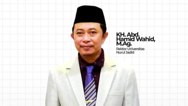 Rektor Universitas Nurul Jadid Paiton. (UNUJA OFFICIAL)