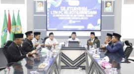 Rektor UNZAH Genggong terima Pengurus LTM PCNU Kota Kraksaan. (Dok. UNZAH)