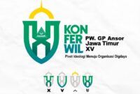 Logo Konferwil ke-15 GP Ansor Jawa Timur. (Foto: Ansor Jatim)