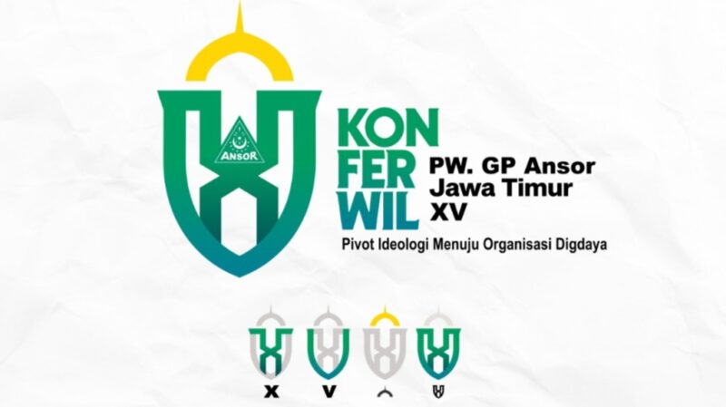 Logo Konferwil ke-15 GP Ansor Jawa Timur. (Foto: Ansor Jatim)